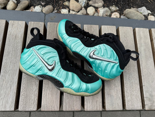 Air Nike Foamposite Pro Island Green *USED* (NO BOX)