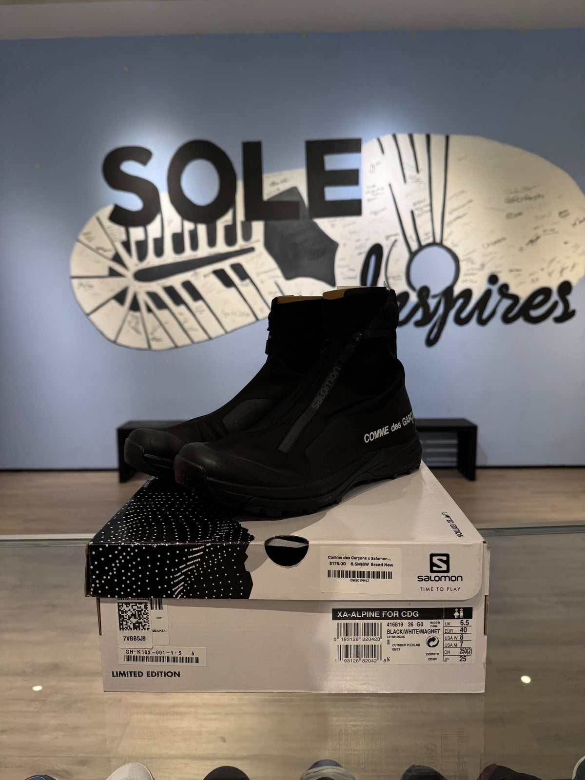 Comme des Garçons x Salomon XA-Alpine 2 Black