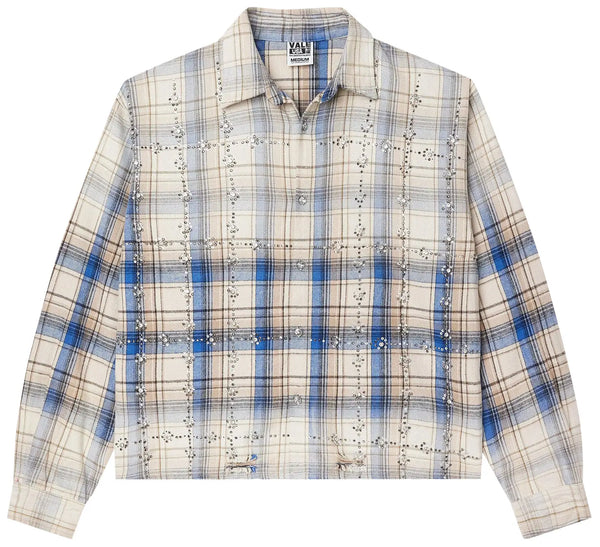 Vale Forever Skyfall Flannel 'Cream/Blue'