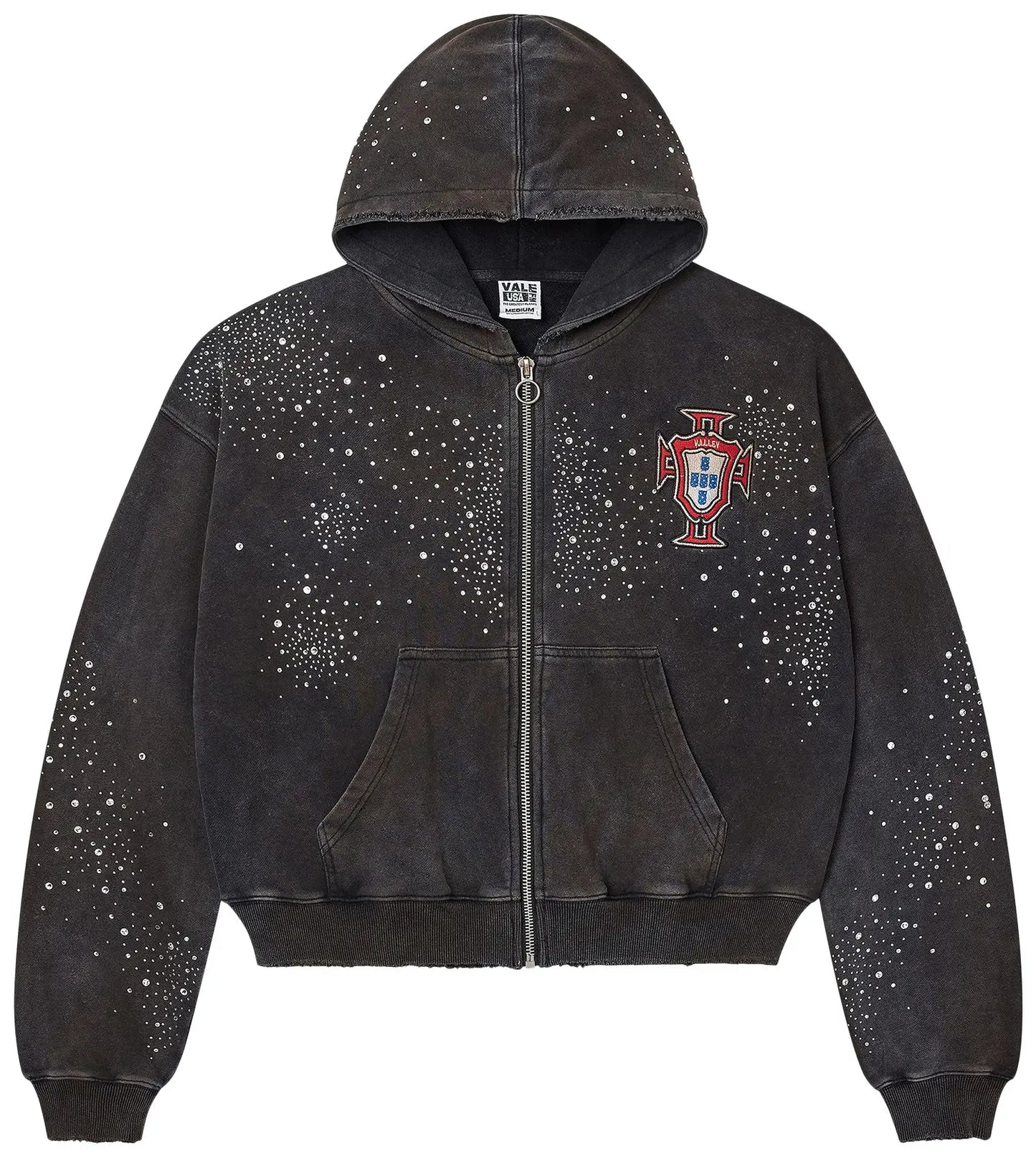 Vale Forever Pluto Custered Zip Up 'Black'