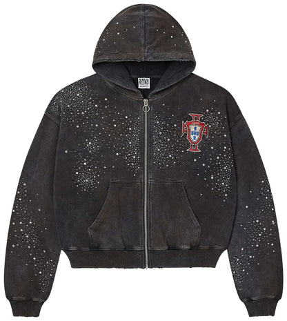 Vale Forever Pluto Custered Zip Up 'Black'