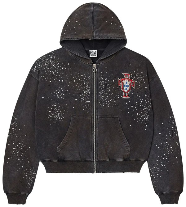 Vale Forever Pluto Custered Zip Up 'Black'