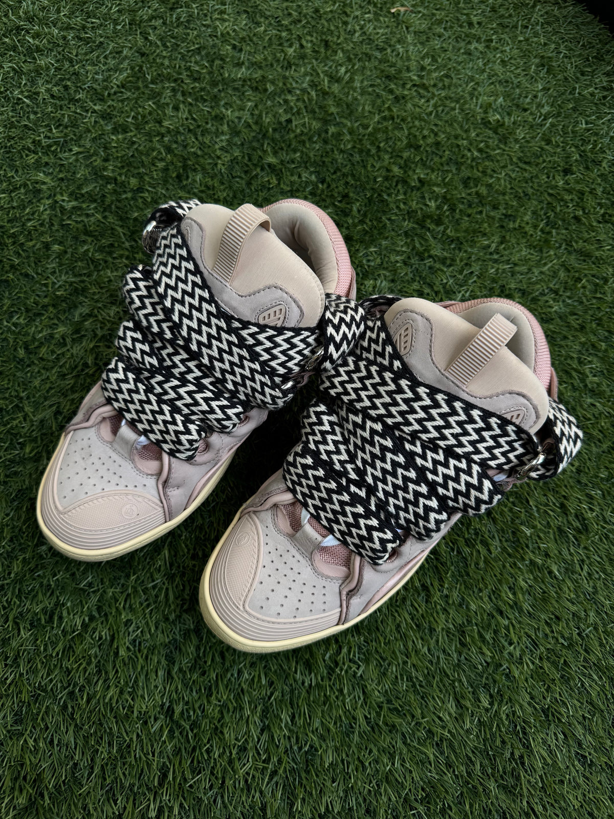 Lanvin Curb Sneakers 'Pink'