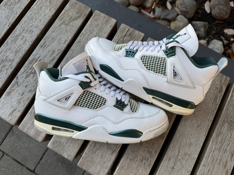 Jordan 4 Retro Oxidized Green *USED* (NO BOX OR INSOLES)