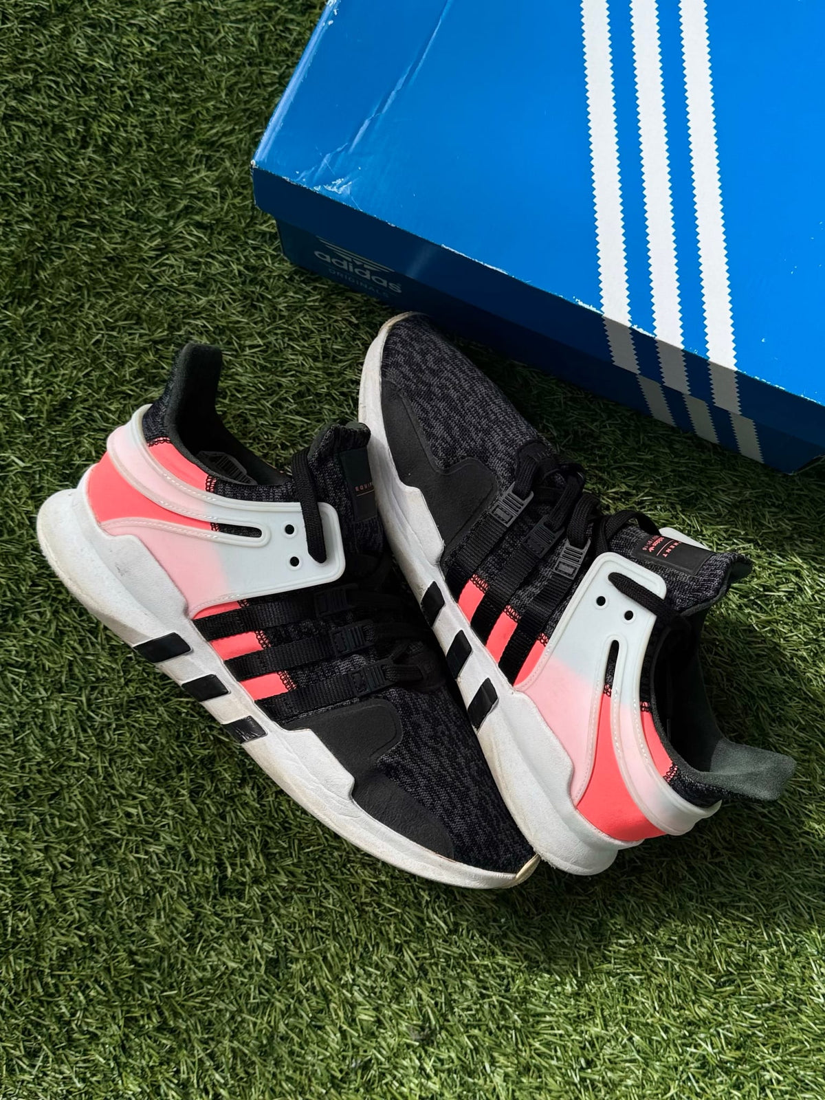 adidas EQT Support ADV Primeknit Core Black Turbo White