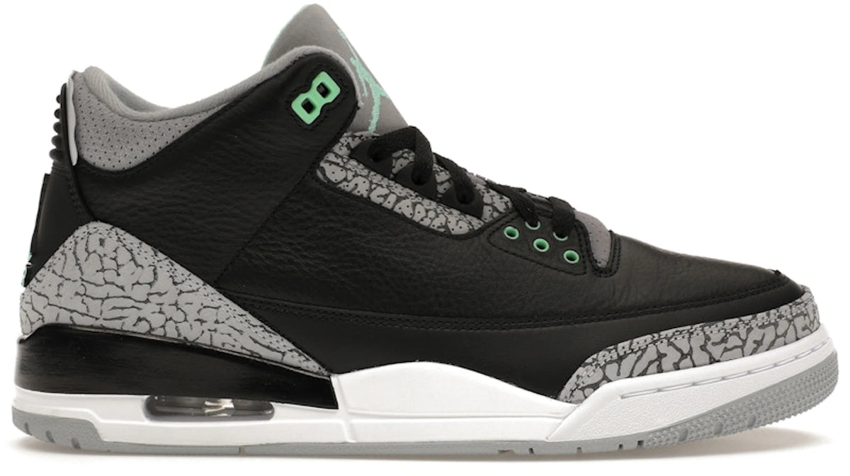Jordan 3 Retro Green Glow