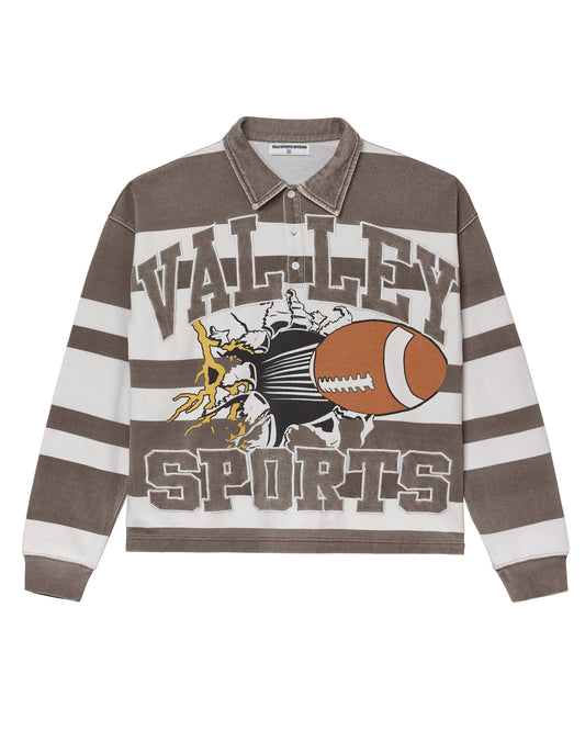 Vale Forever CHOCOLATE MISSILE RUGBY TEE