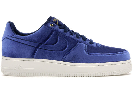 Nike Air Force 1 Low Premium 3 Velour Blue Void *USED*