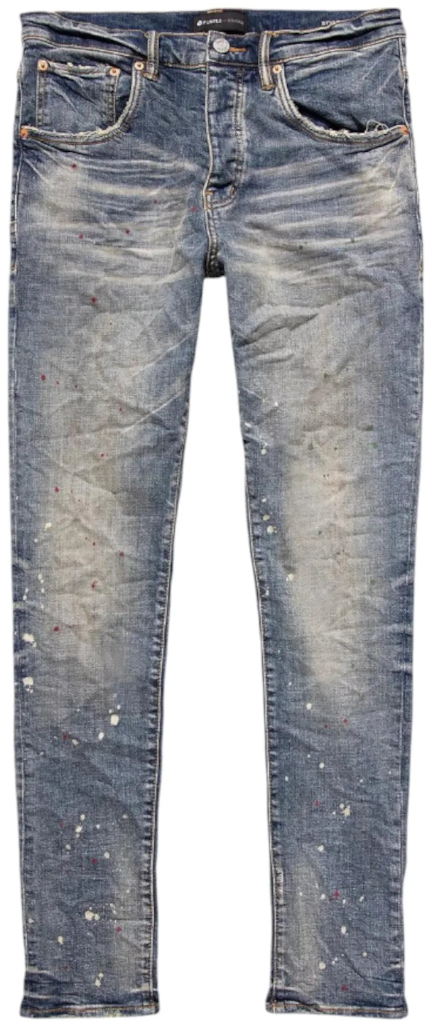 Purple Brand Vintage Spotted Indigo Jeans Indigo