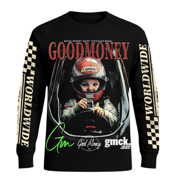 Good Money “Baby Racing Black” Long Sleeve