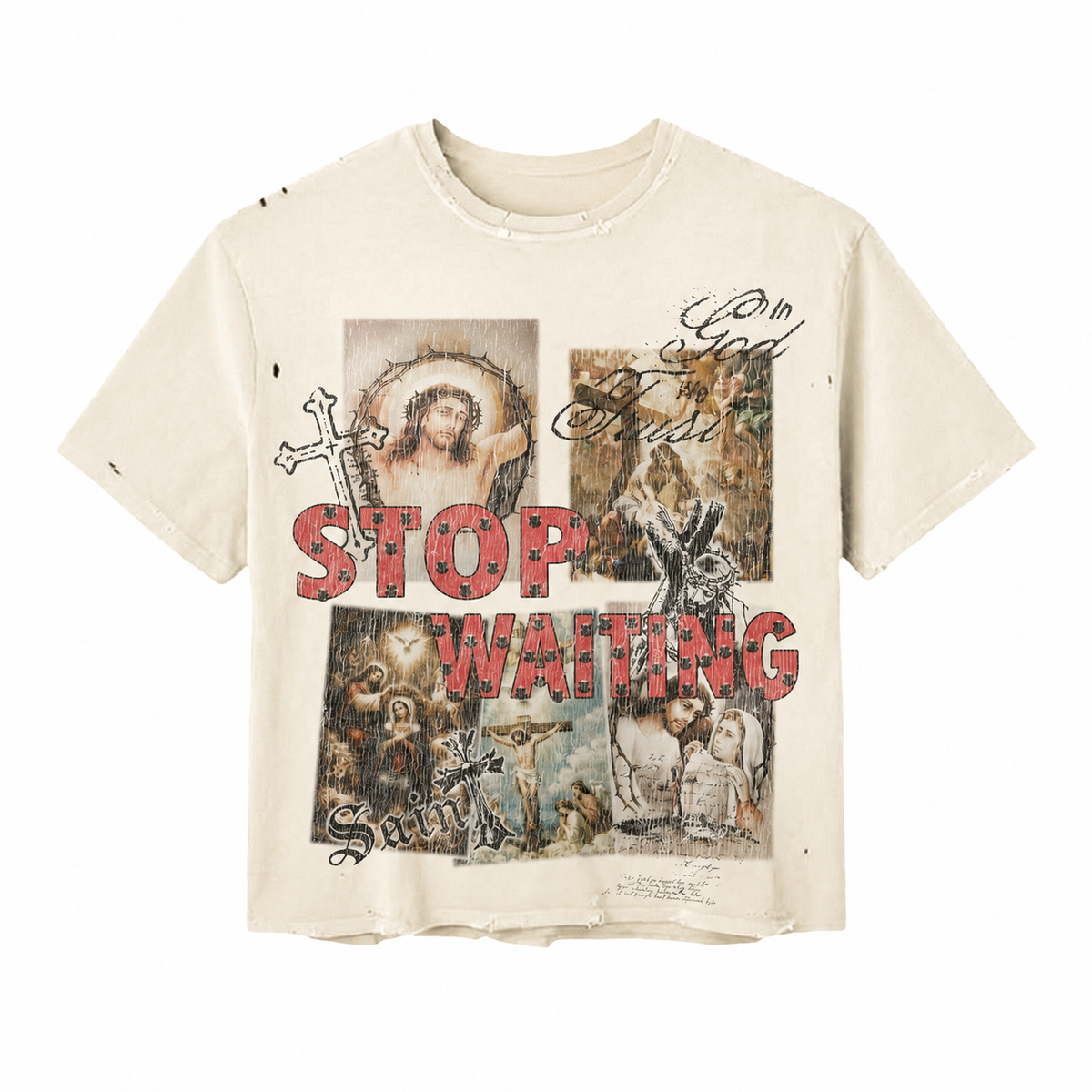 Stop Waiting Studios In God We Trust Tee