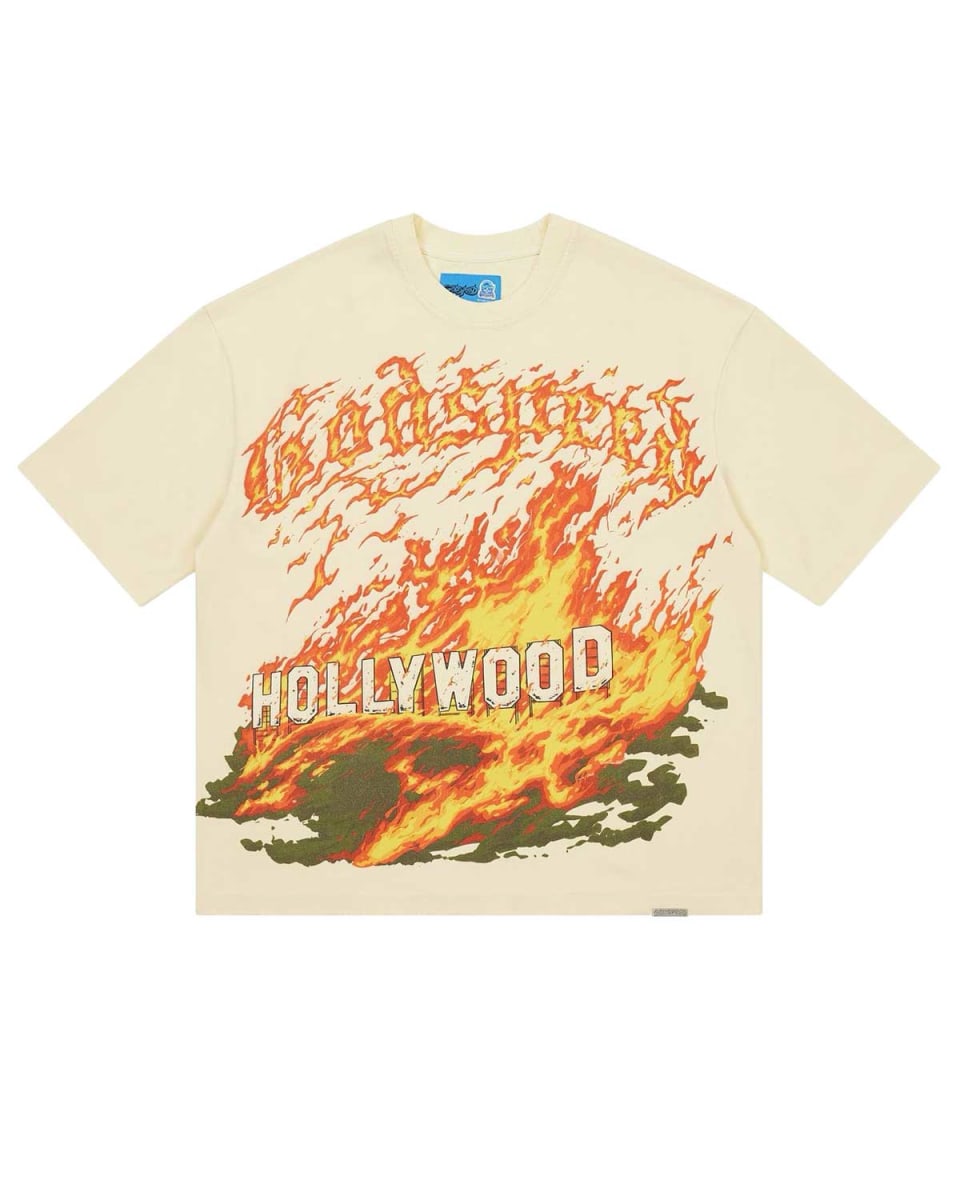 Godspeed Hollywood Inferno II T-Shirt Bone