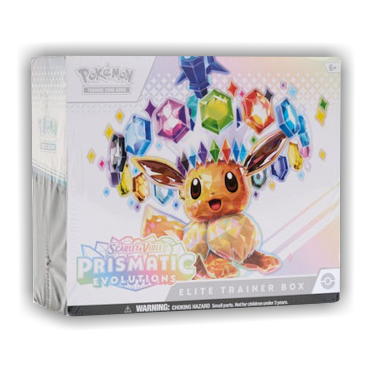 Pokemon Scarlet & Violet: Prismatic Evolutions Elite Trainer Box