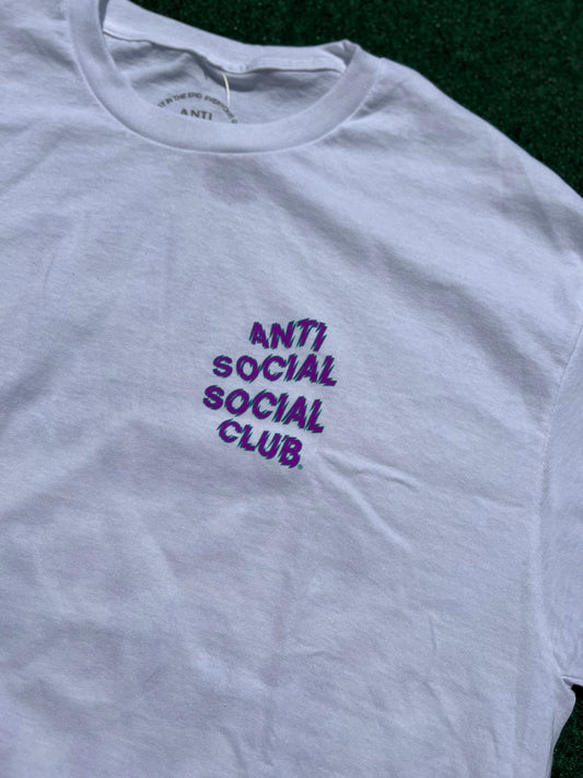 Anti Social Club “Maniac White” Tee