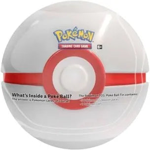Pokémon TCG: Poké Ball Tins (3 packs, 2 sticker sheets, 1 coin inside)