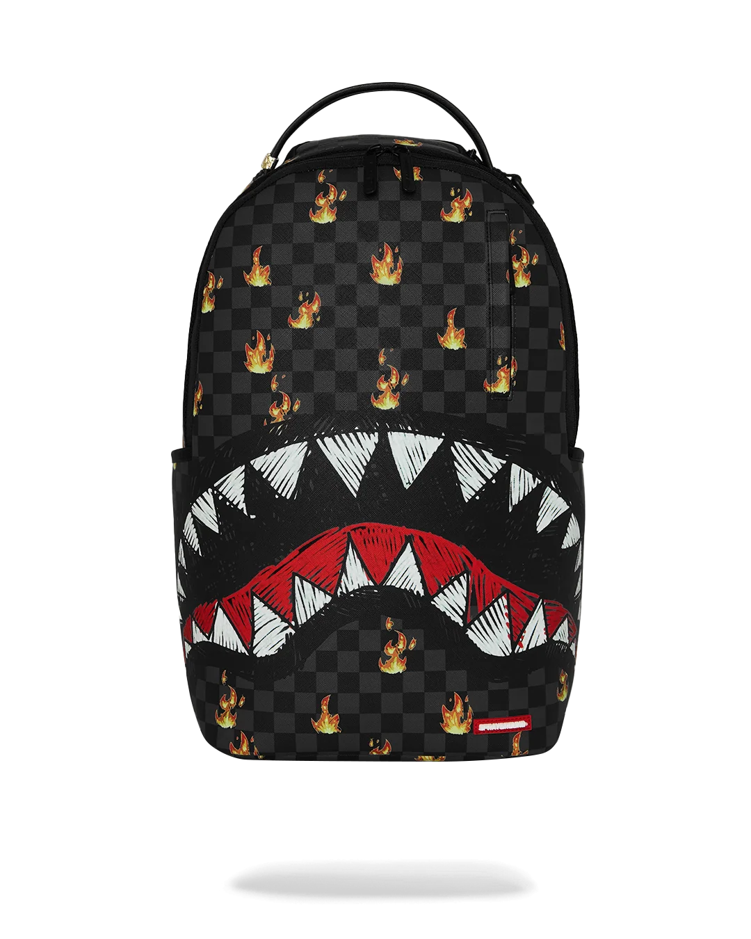 Sprayground SCRIBBLE FIRE CHECK BACKPACK