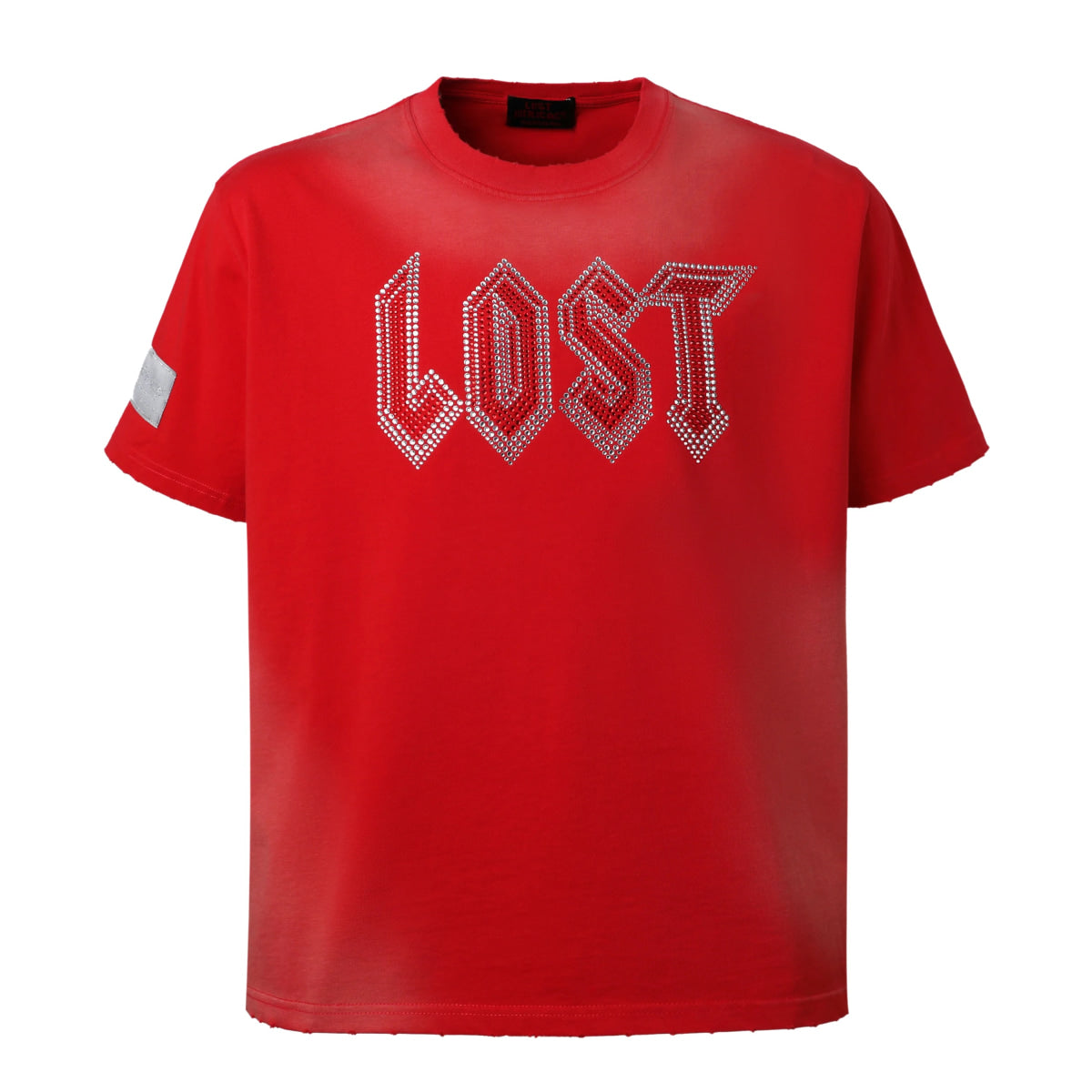 Lost Intricacy Red Rhinestone T-Shirt