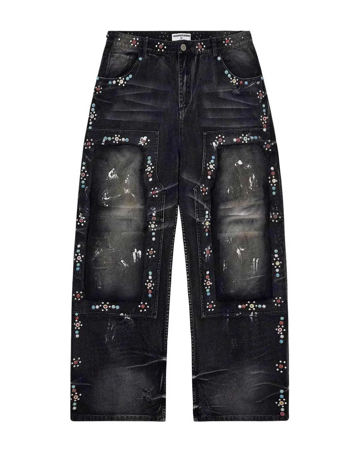 Vale Forever Motocroxxx Carpenters 'Painted/Splattered Black'