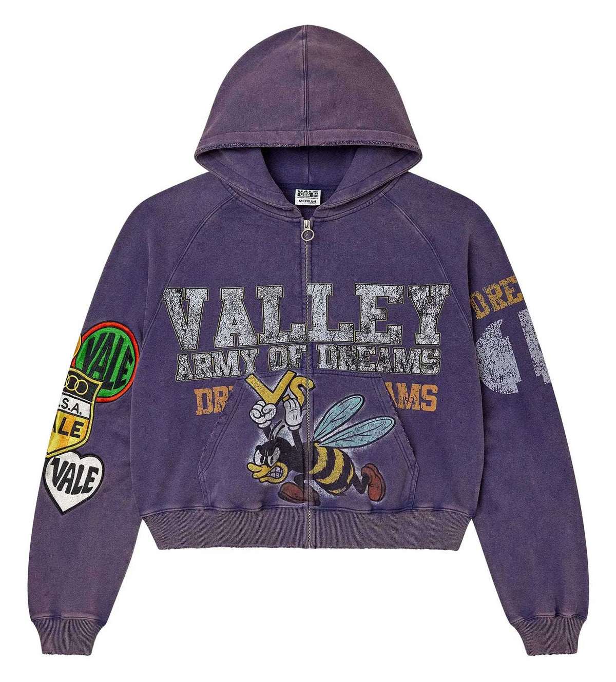 Vale Forever Army Zip Up 'Purple'