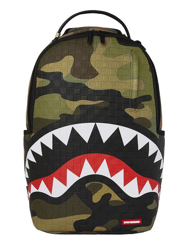 SPRAYGROUND WOODLAND CAMON CHECK BACKPACK