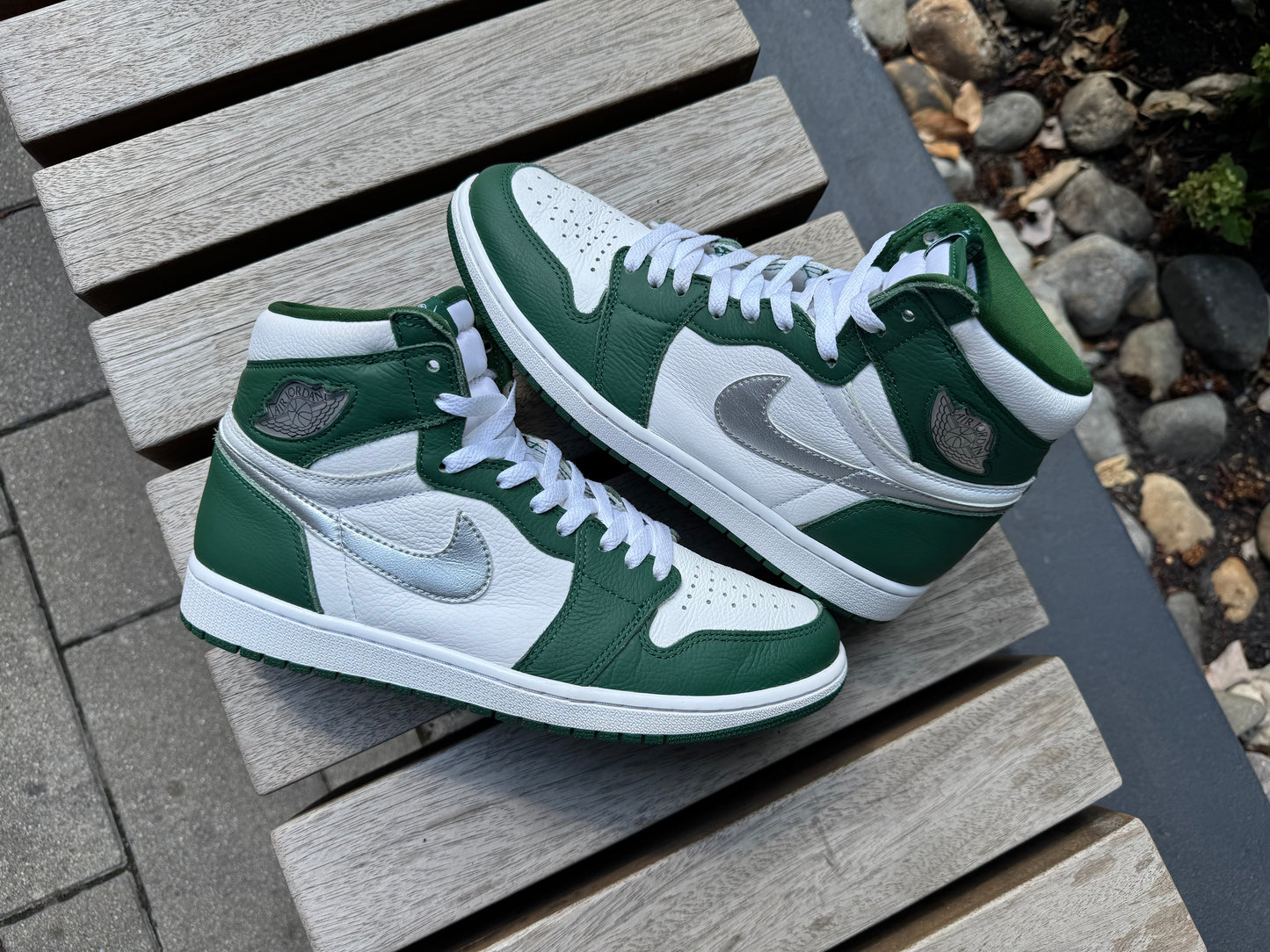 Jordan 1 Retro High OG Gorge Green *USED* (NO BOX)