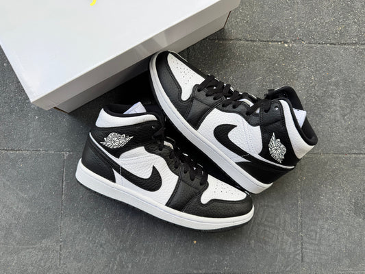 Jordan 1 Mid Split Black White (Women's) *USED*