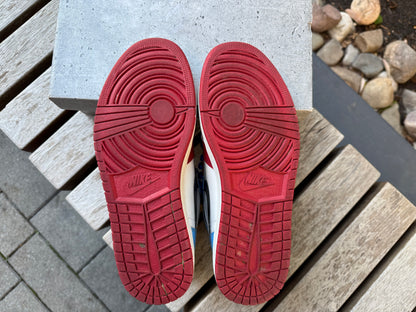 Jordan 1 Retro High Fearless UNC Chicago *USED* (REPLACEMENT BOX)