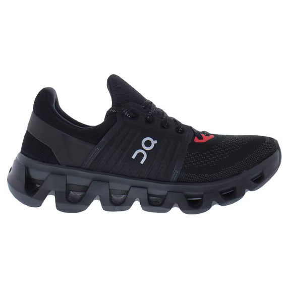 On Cloudswift 4 Running Shoes Black/Red/Silver