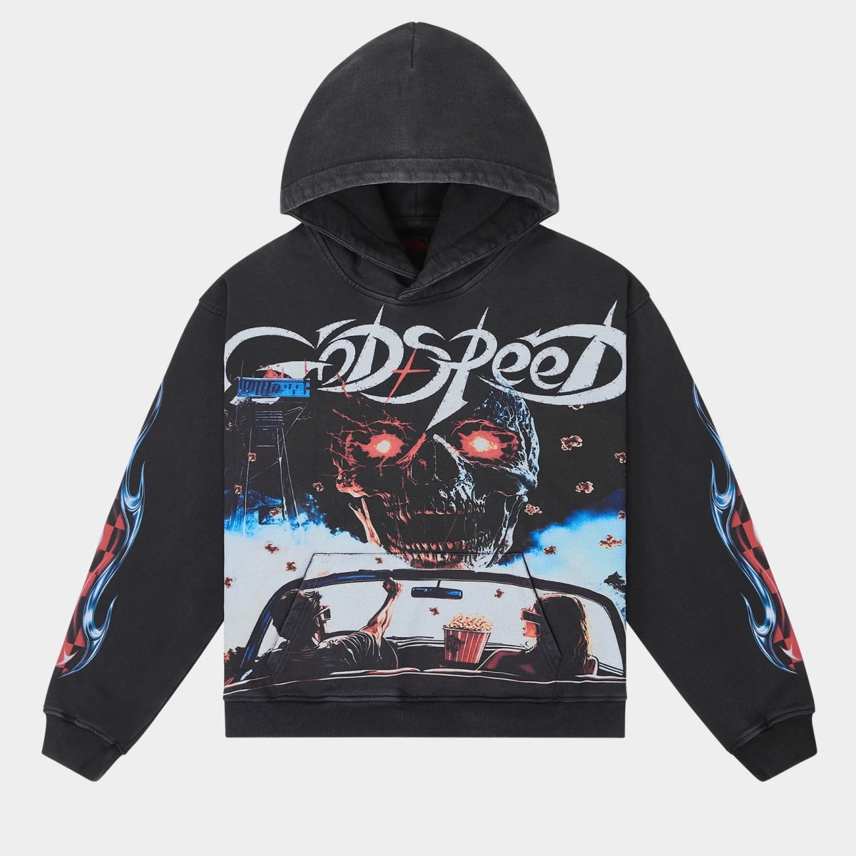 Godspeed Drive In Hoodie 'Black Wash'