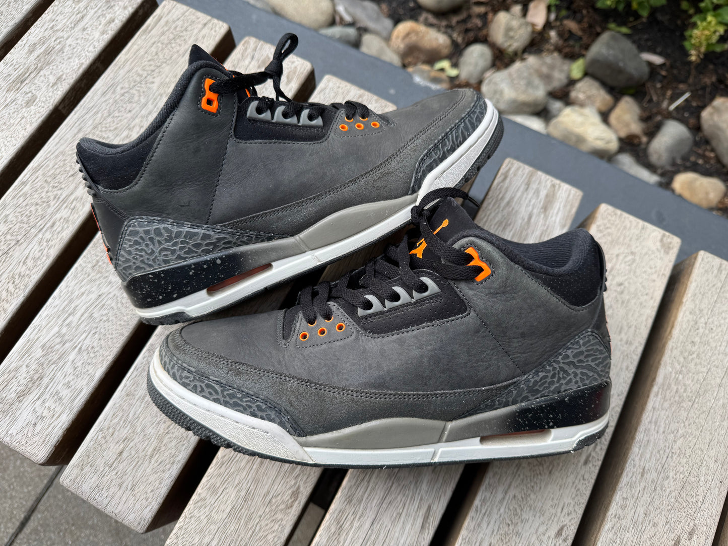 Jordan 3 Retro Fear Pack (2023) *USED* (REP BOX)