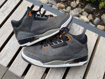 Jordan 3 Retro Fear Pack (2023) *USED* (REP BOX)