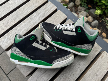 Jordan 3 Retro Pine Green (NO BOX) *USED*