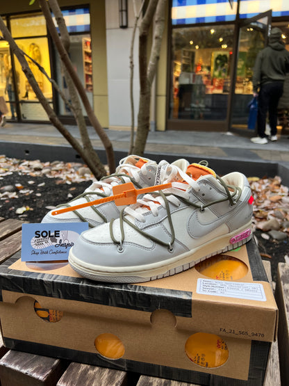 Nike Dunk Low Off White “Lot 22”