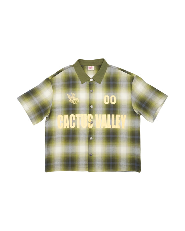 AZVA Plaid Eagle (Green) Shirt