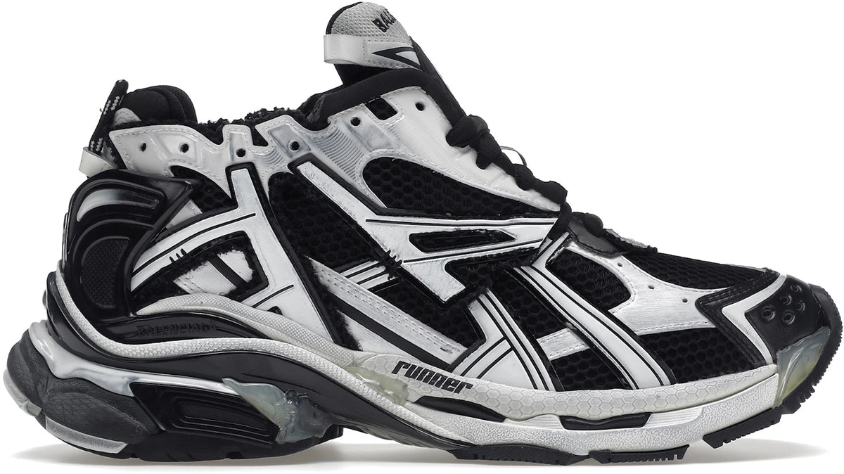 Balenciaga Runner White Black White