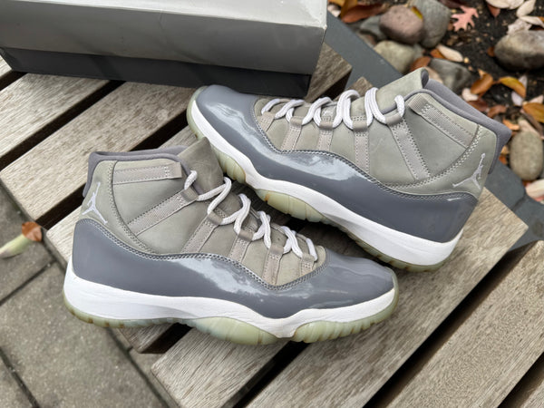 Jordan 11 Retro Cool Grey (2021) *USED* (REPLACEMENT LACES)