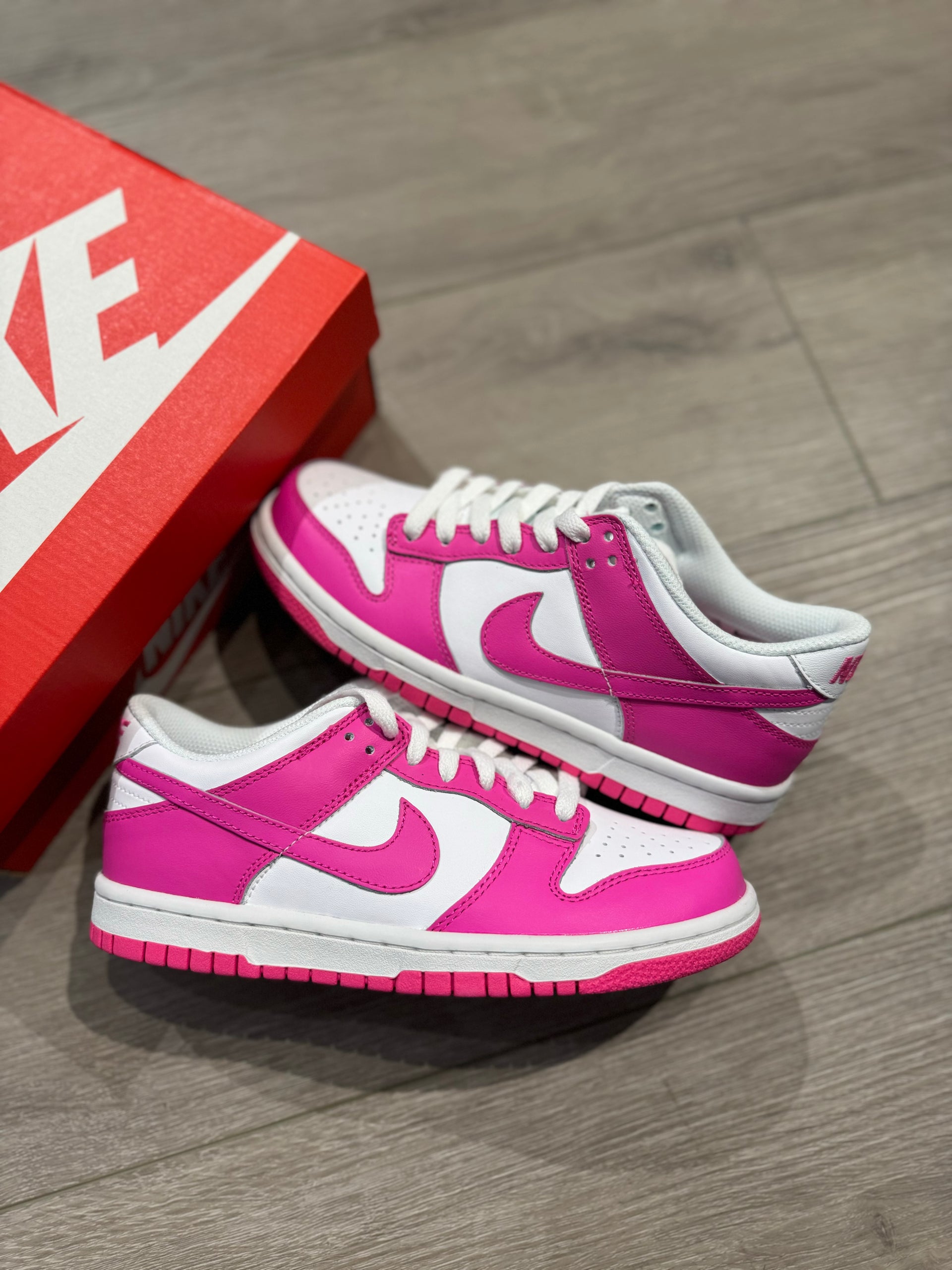 Nike Dunk Low “Laser Fuchsia” (GS) – soleinspires.com