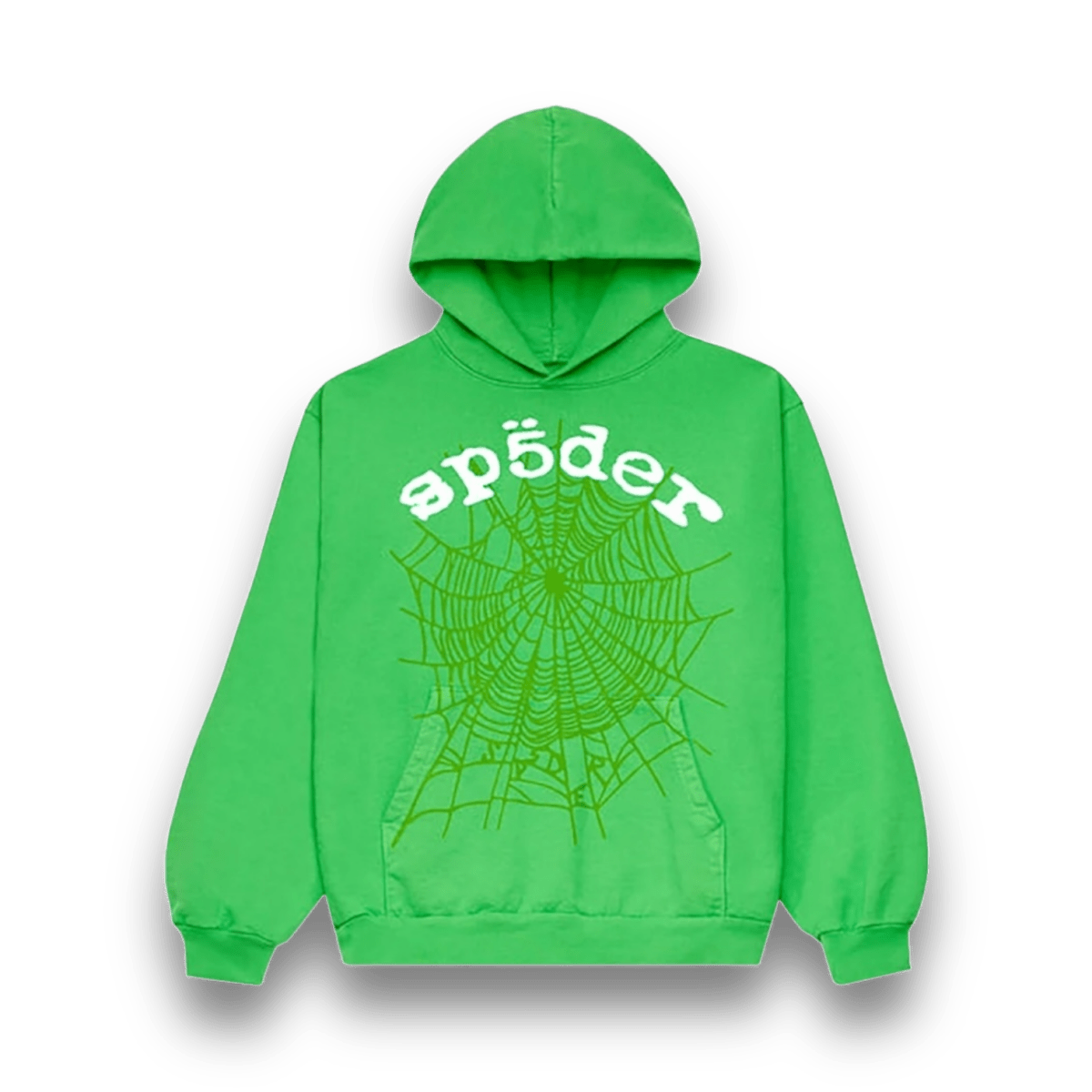 Sp5der Legacy Green Hoodie