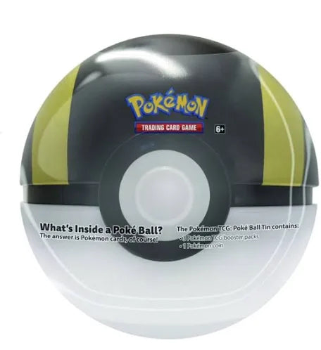 Pokémon TCG: Poké Ball Tins (3 packs, 2 sticker sheets, 1 coin inside)