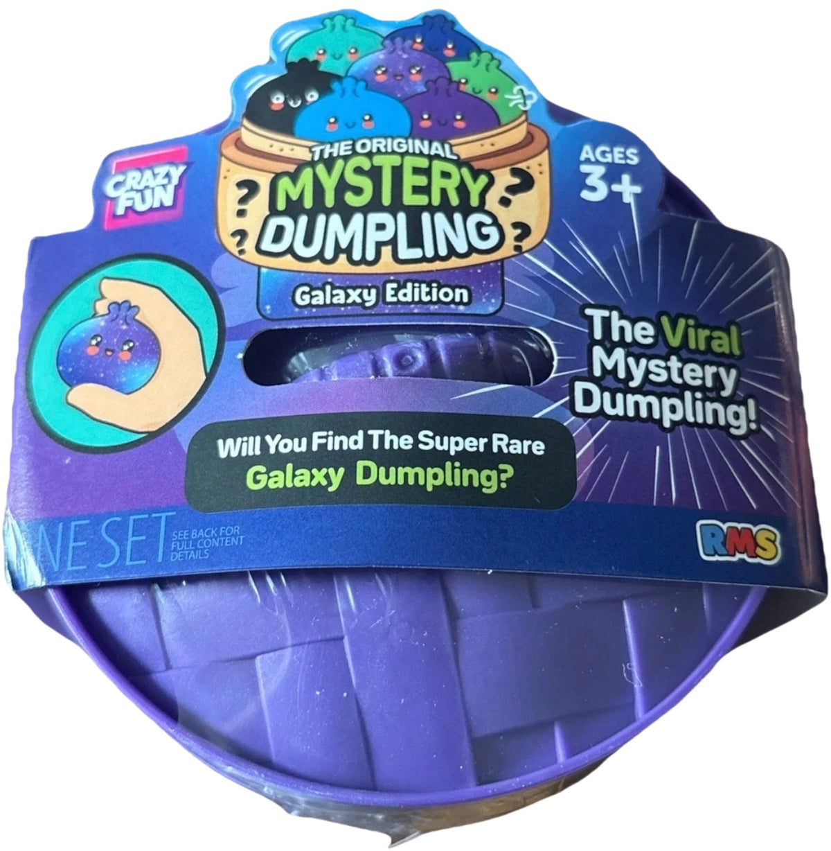 Squishy Bun The Original Mystery "Dumpling" (Galaxy Chase Version) Blind Box