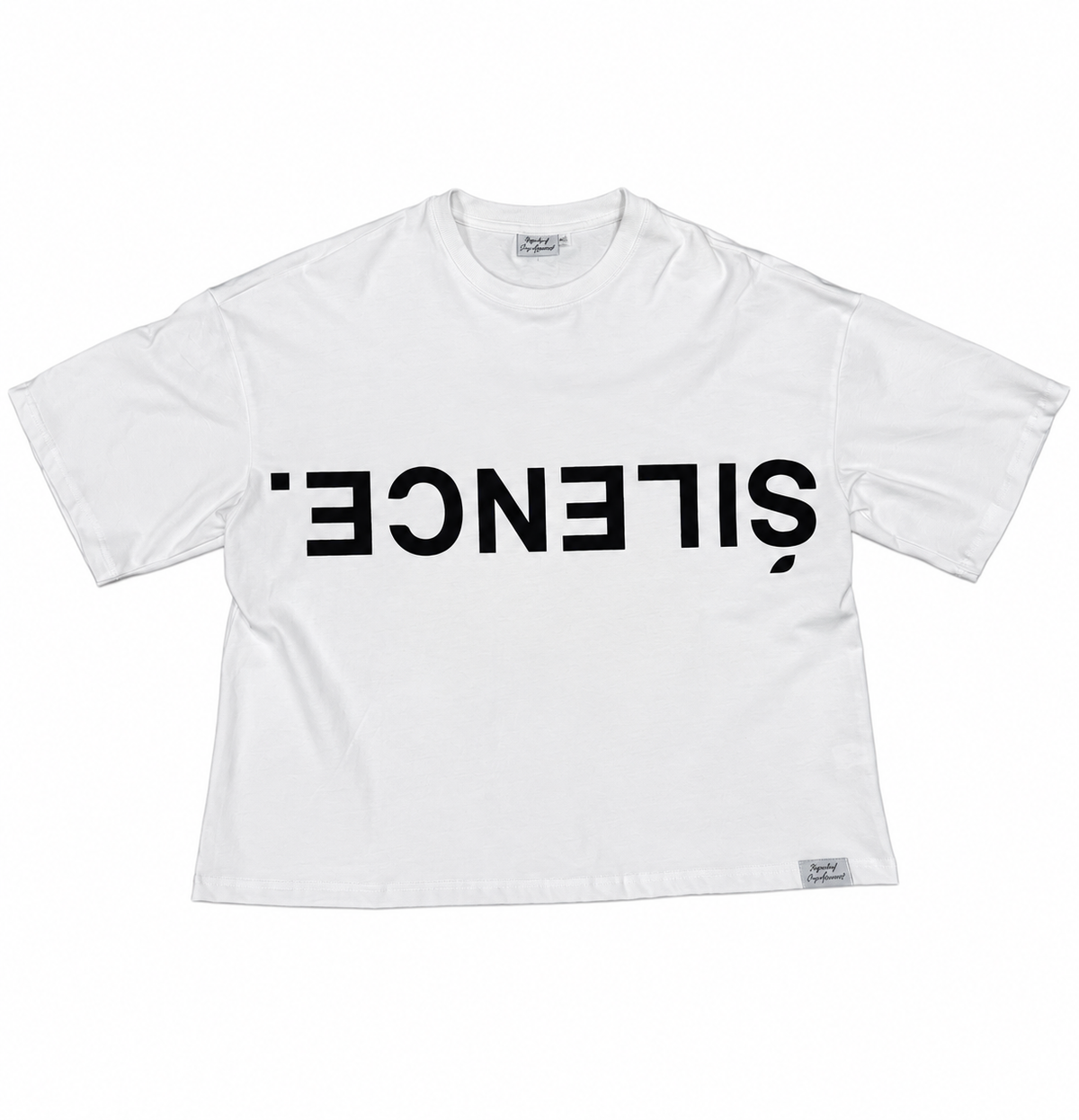 Onyx Apparel 'silence?' Tee (White)