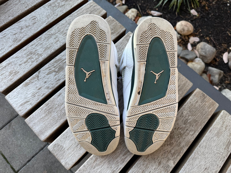 Jordan 4 Retro Oxidized Green *USED* (NO BOX OR INSOLES)