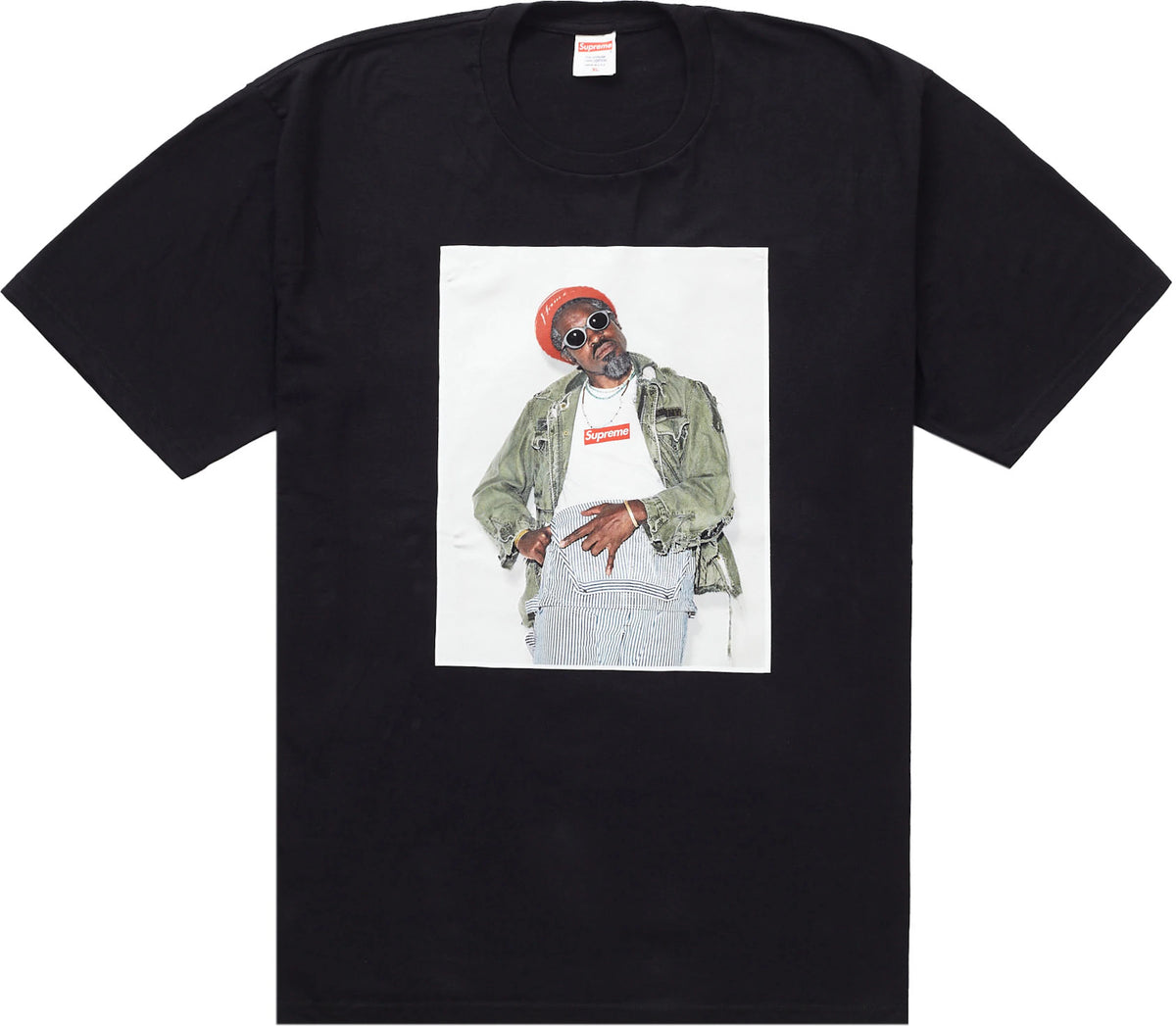 Supreme André 3000 Tee Black
