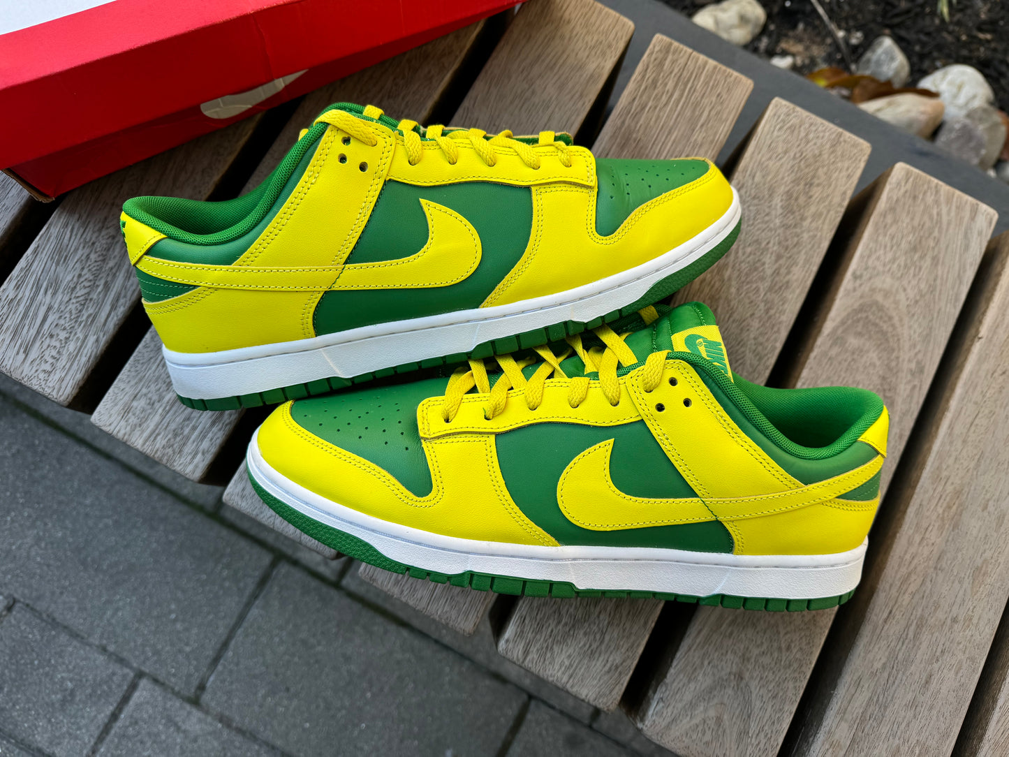 Nike Dunk Low Retro Reverse Brazil *USED*