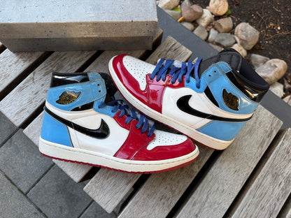 Jordan 1 Retro High Fearless UNC Chicago *USED* (REPLACEMENT BOX)