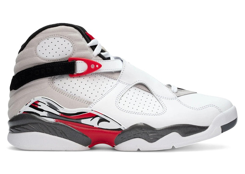 Jordan 8 Retro White True Red (2025)
