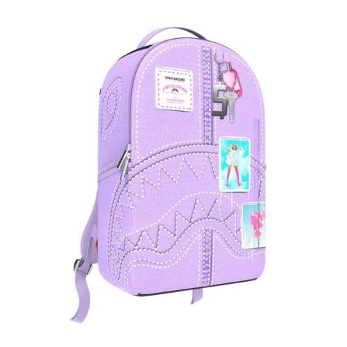 Sprayground PURPLE CANVAS STITCH BACKPACK