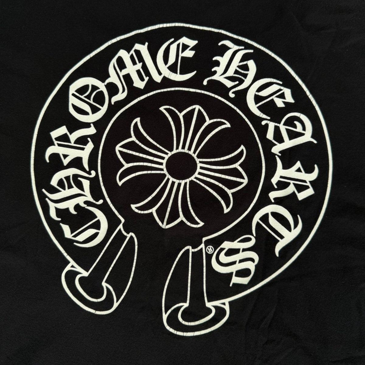 Chrome Hearts Horse Shoe Logo Pocket T-Shirt Black