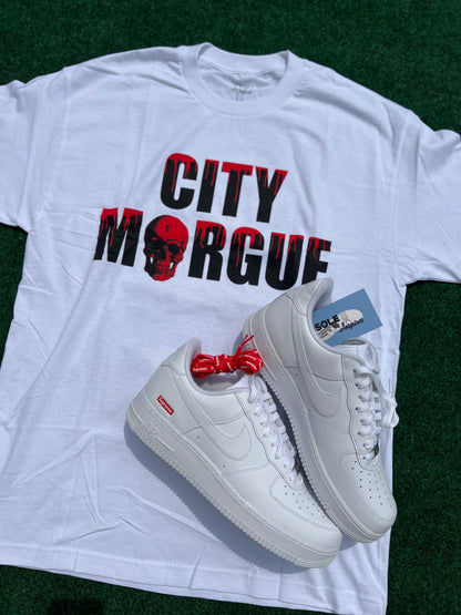 Vlone “City Morgue Dogs White” Tee