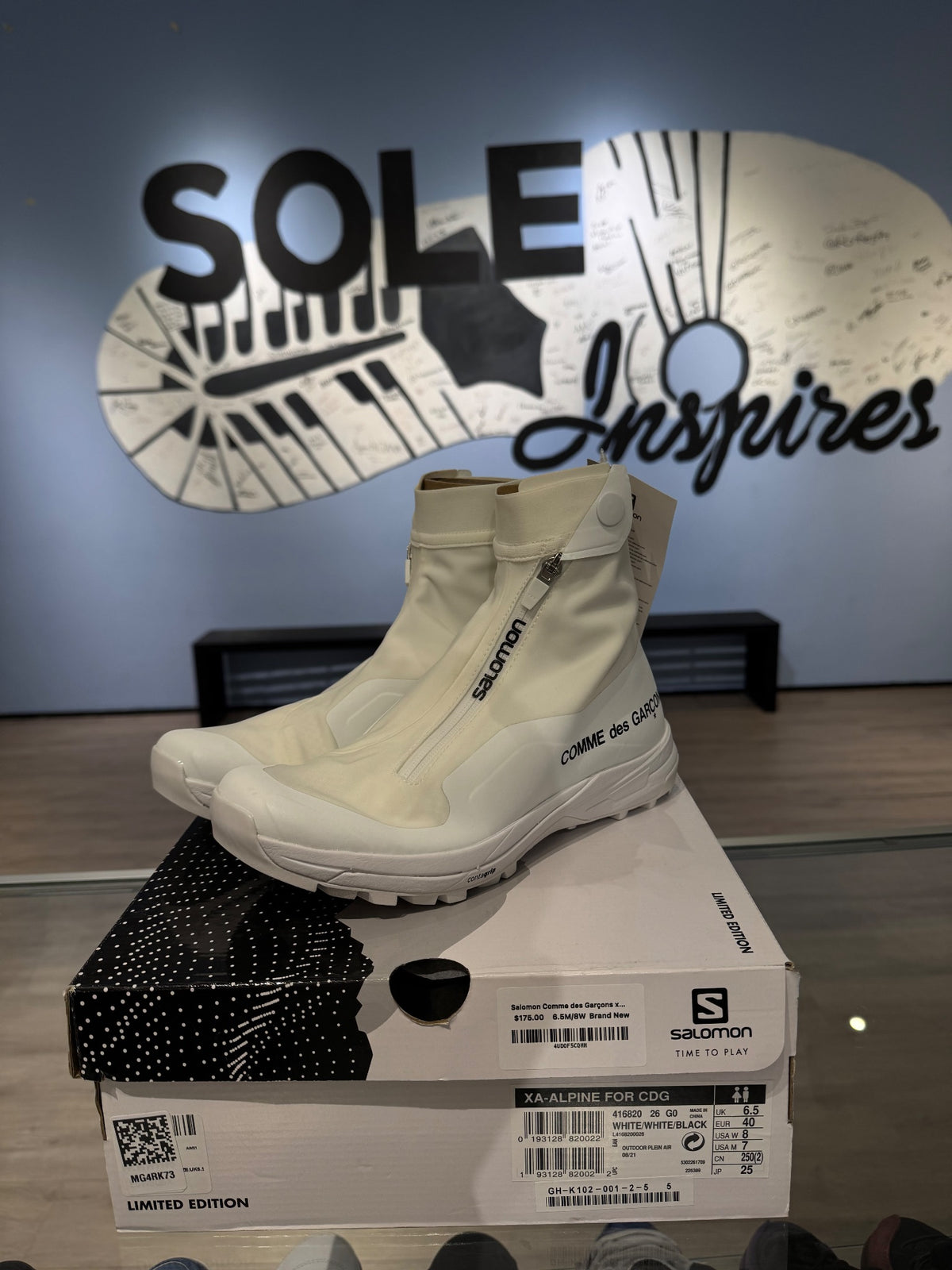 Salomon Comme des Garçons x XA-Alpine 2 White